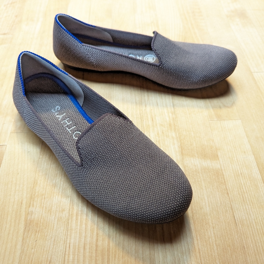 Rothy's Loafer Mocha Taupe Retired Size 6